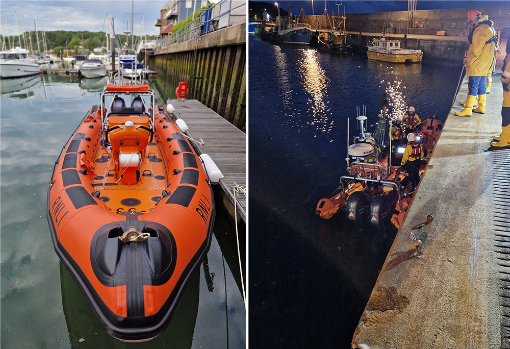 Skipasund Lifeboat in the Water